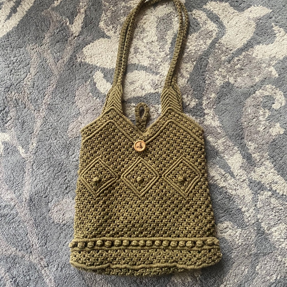 AE Macrame Purse